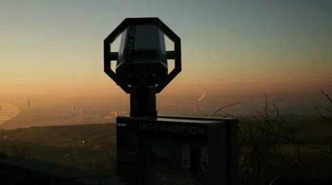 TIME LAPSE Sunrise Vienna – tracking shot Stock Footage 45569846