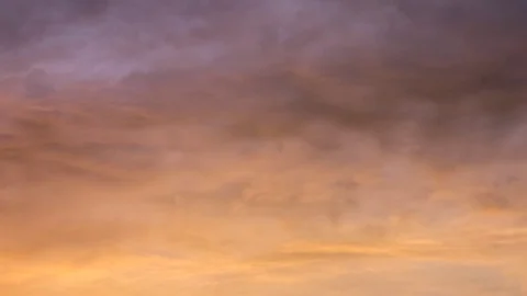Time lapse sunrise,clouds on the sky Stock Footage 76361675