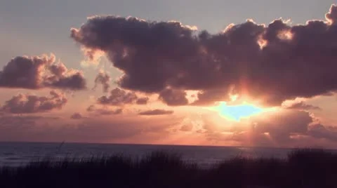 Time Lapse Sunset 30s Video stock 8991214