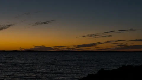 Time-Lapse Sunset 6 Stock Footage 134623093