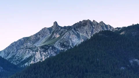 Time Lapse sunset and moutain Stock Footage 150273772