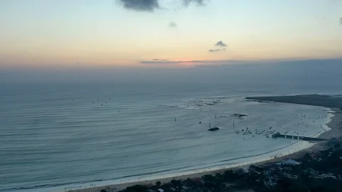 Time lapse at sunset in Bali. Stock Footage 112705177