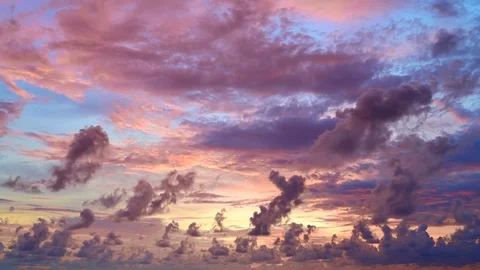 Time-Lapse Sunset on the beach. Stock Footage 110456166