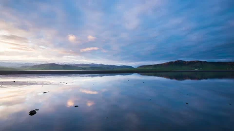  Time Lapse of Sunset Clouds Stock-Footage 52402979