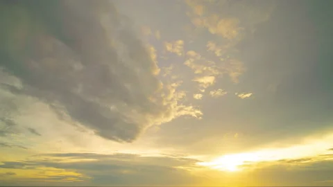 Time lapse sunset in the clouds	 Stock Footage 204918448