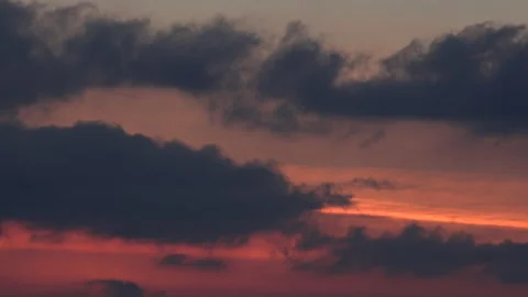 Time lapse sunset clouds over countryside in England UK 4K Stock Footage 149432472