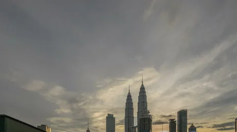 Time lapse of sunset day to night sky ov... | Stock Video | Pond5
