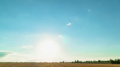 Time lapse of the sunset. Dramatic sunset over the sea Stock Footage 139415087