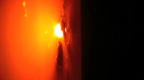 Time-lapse sunset  Stock Footage 146617