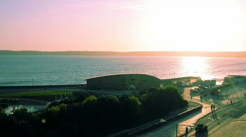 Time Lapse Sunset Video stock 379389