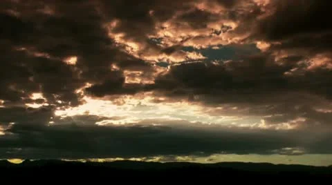 TIME-LAPSE Sunset Stock Footage 10574860