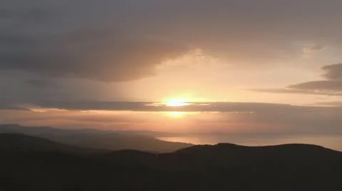 Time Lapse of sunset. Stock Footage 11025122