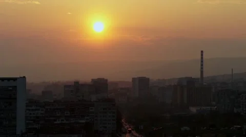 Time Lapse  -  Sunset Stock-Footage 11497419