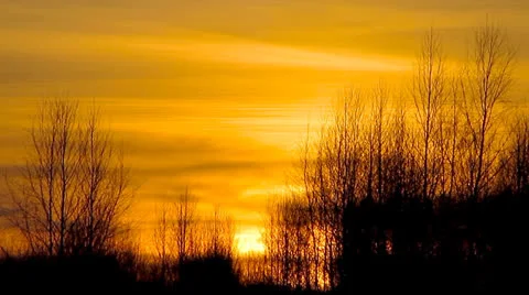 Time Lapse of sunset. Stock Footage 23543789