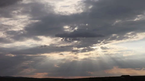 Time lapse. Sunset Stockbeeldmateriaal 47180425