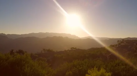 Time lapse Sunset Stock Footage