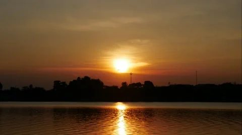 Time lapse at Sunset 스톡 동영상 56392266