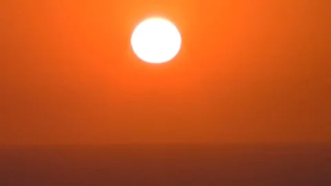 Time Lapse Sunset Video stock 69176356