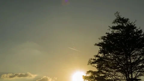 Time Lapse Sunset Stock Footage 74165917