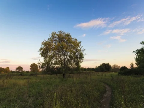 Time lapse at sunset Video stock 77460655