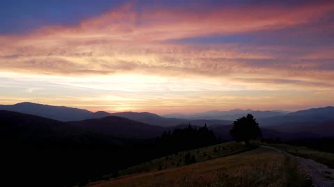 A time lapse of a sunset. Stock Footage 89000498