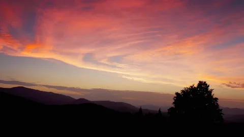 A time lapse of a sunset. Stock Footage 91170459
