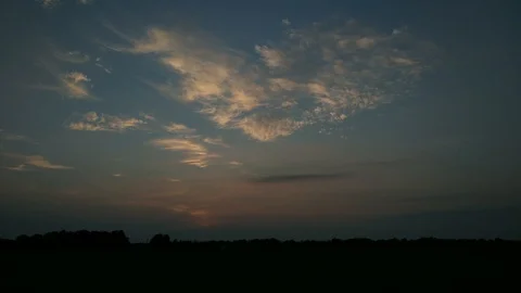 Time lapse sunset Stock Footage 96525068
