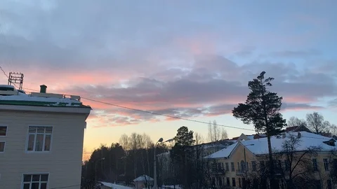 Time-lapse sunset Vídeos de archivo 125084513
