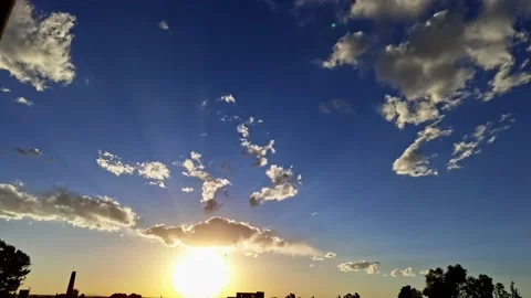 Time-lapse, sunset Stock Footage