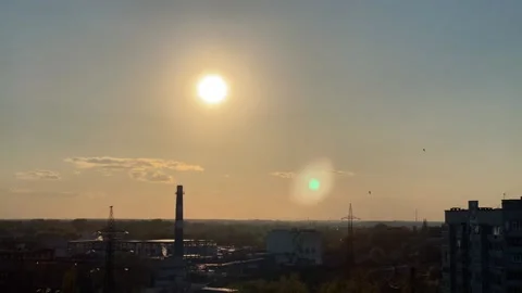 Time lapse sunset Stock Footage 153514204