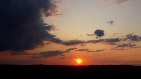 Time lapse Sunset Stock Footage 245745584