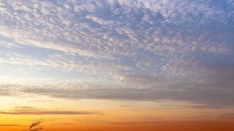 Time lapse of sunset gradient sky with power station pipe at the foreground Stock-Footage 123543123
