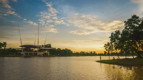Time lapse of sunset at the lake. 스톡 동영상 62227533