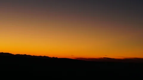 Time lapse sunset in the mountains Stock Footage 98450588