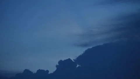 Time Lapse - Sunset with Moving cloud Stock Footage 88124884