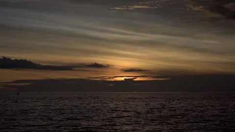 Time lapse  sunset or sunrise landscape Amazing light Stock Footage 322997066