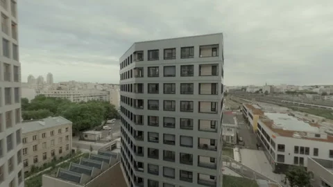 Time Lapse of a sunset in Paris 18th arrondissement. Video stock 312853583