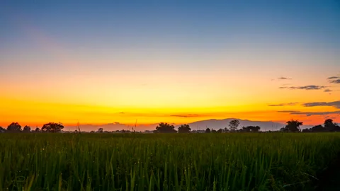 Time-lapse from sunset to see Venus star. Stock Footage 289282935