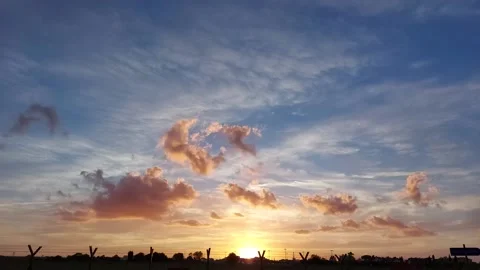 Time lapse ,sunset sky and clouds in Pisa Stock Footage 138943626