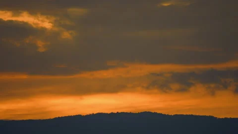 Time lapse of sunset sky and clouds background 库存影片 219736166