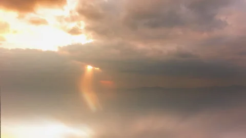 Time  Lapse Sunset sky and clouds Stock Footage 297088818