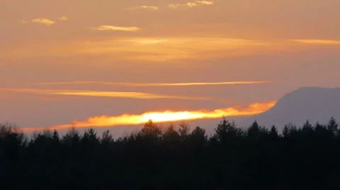Time lapse. sunset sky background. Stock Footage 37145631