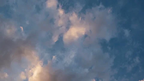 Time lapse of sunset sky Stock Footage 220189222