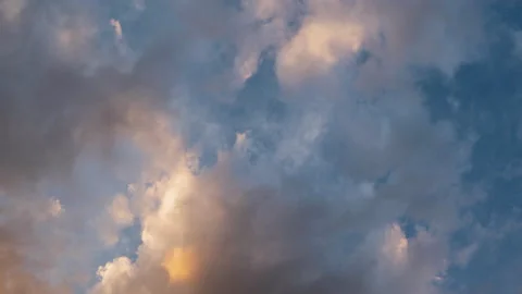 Time lapse of sunset sky Stock Footage 225302566