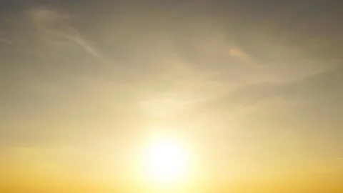 Time lapse sunset in the sky moving clouds background 	 Stock Footage 151027359