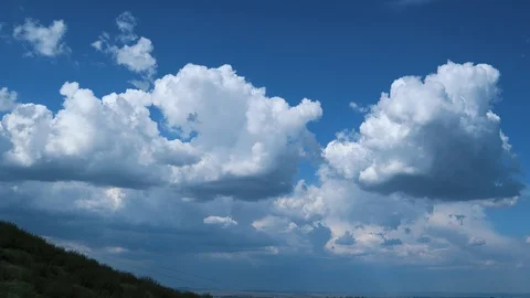 Time-lapse supercell storm cloud - 4k Видео 129516780