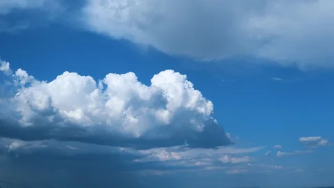 Time-lapse supercell storm cloud - 4k Видео 129516788