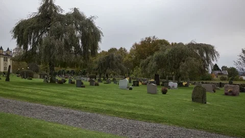 Time-lapse of a Swedish Central Plan Church in Kungsäter Vidéo 81639393