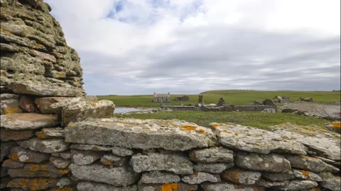 Time lapse of Swona in Orkney Stock Footage 341960462