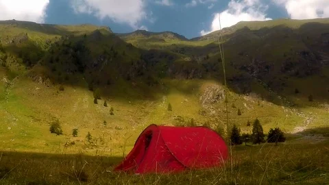 Time Lapse tent Vídeo Stock 96883911